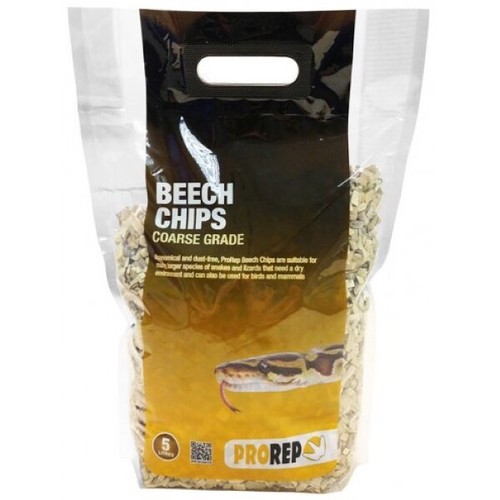 Prorep beech chips - beech, reptile