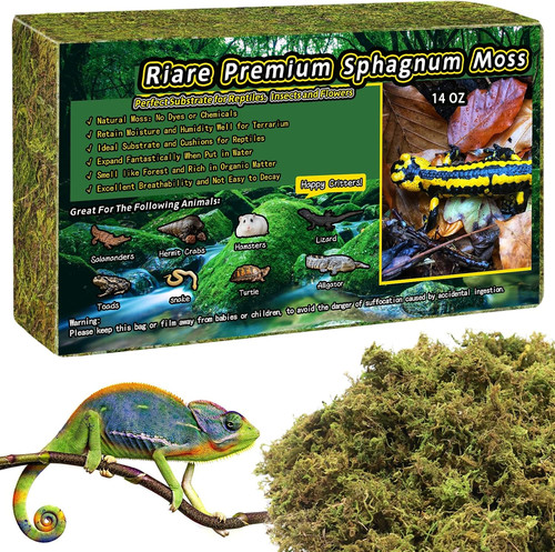 Reptile sphagnum moss - moss, 400g