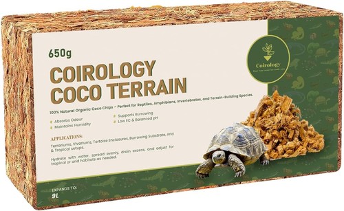 Coco coir husk chips - husk, tortoise