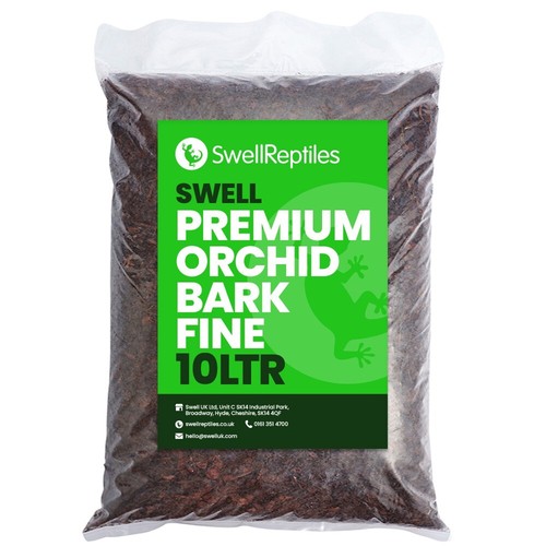 Swell reptiles orchid bark - orchid,