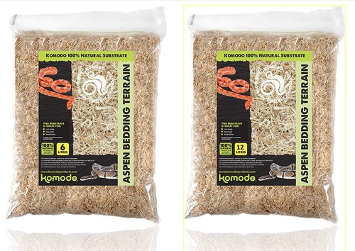 Komodo aspen bedding - bedding, natural